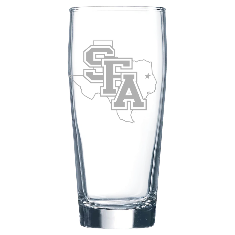 Stephen F. Austin State University Polar Camel 16 oz. Willi Becher Beer Glass