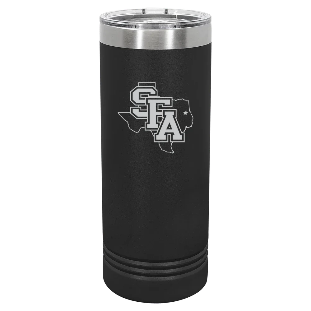 Stephen F. Austin State University Polar Camel 22 oz. Skinny Tumbler with Slider Lid