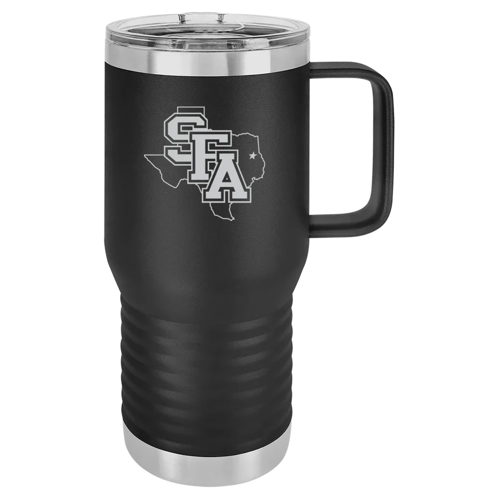 Stephen F. Austin State University Polar Camel 20 oz. Travel Mug with Slider Lid