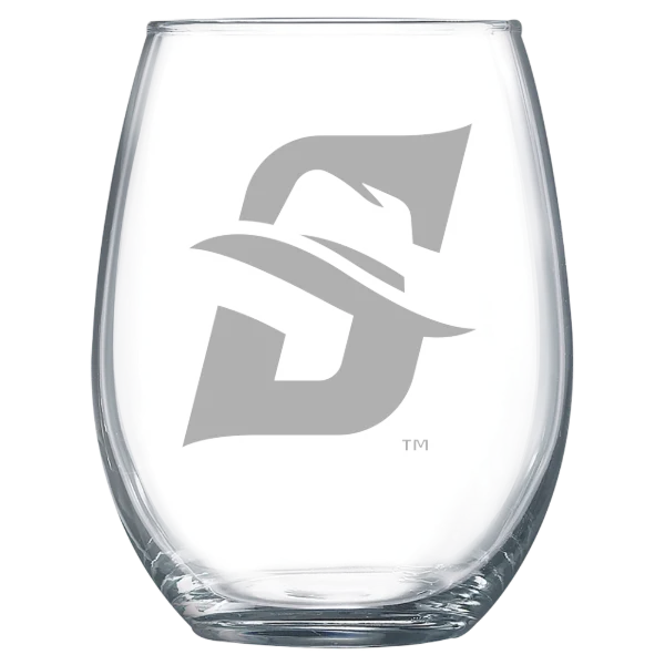 Stetson University Polar Camel 15 oz. Stemless Wine Glass