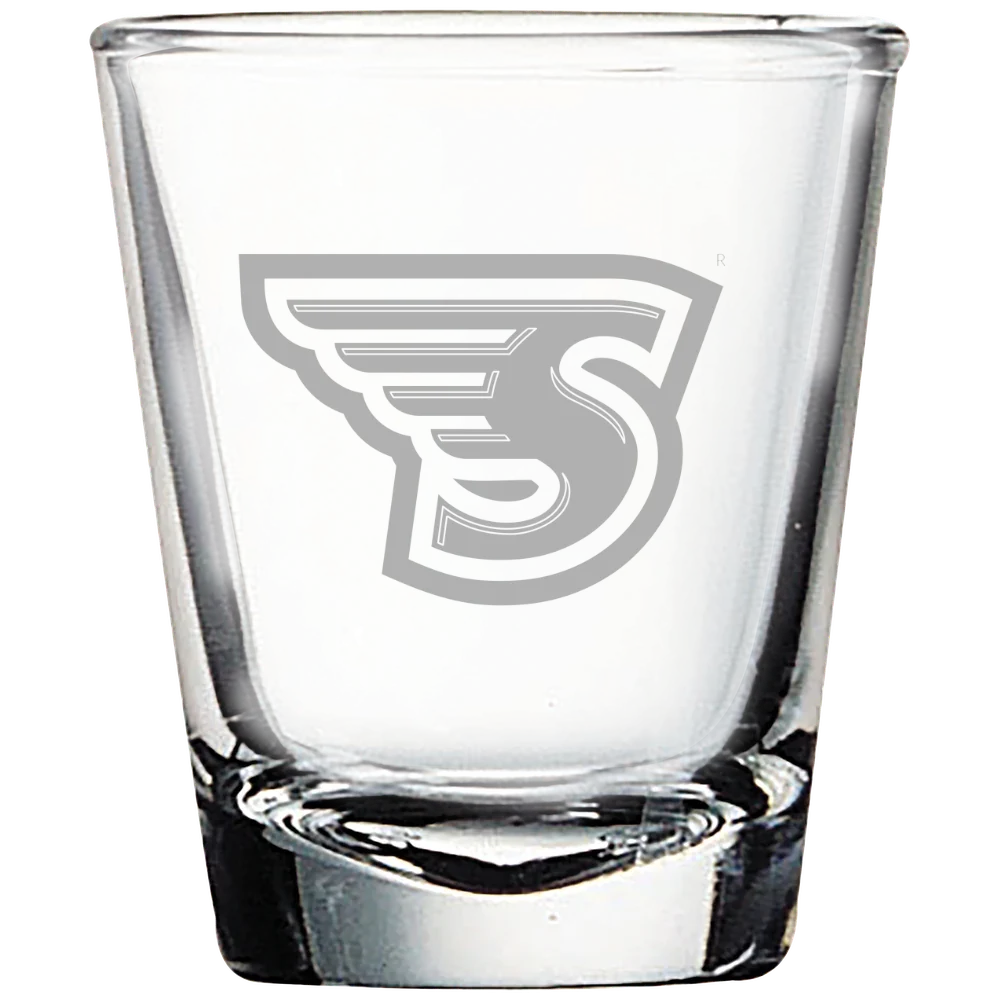 Stonehill College Polar Camel 1.7 oz. Shot Glass