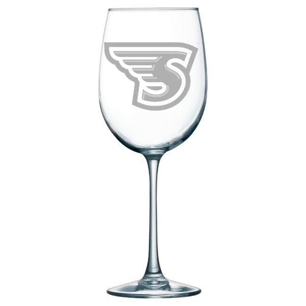 Stonehill College Polar Camel 19 oz. Wine Glass
