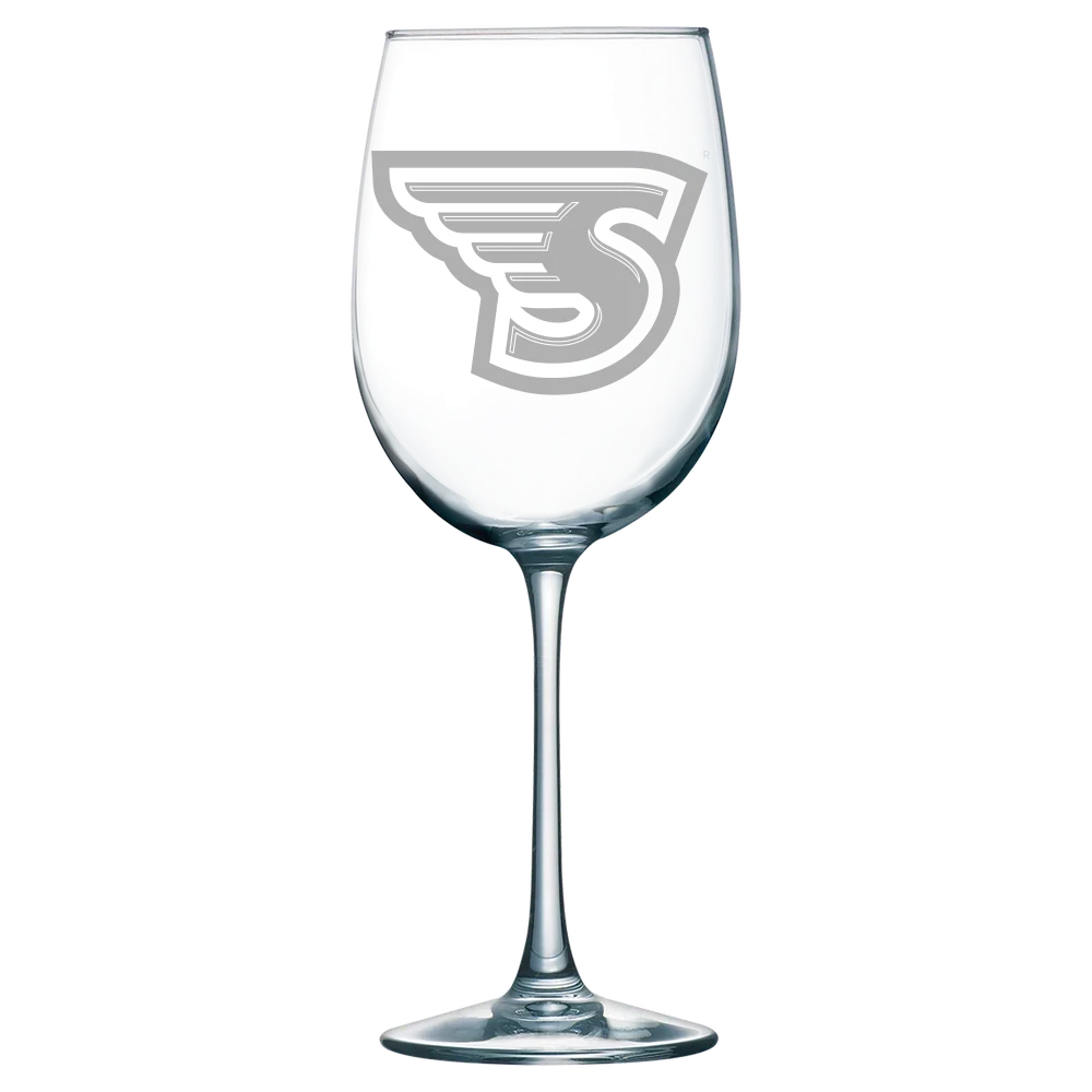 Stonehill College Polar Camel 19 oz. Wine Glass
