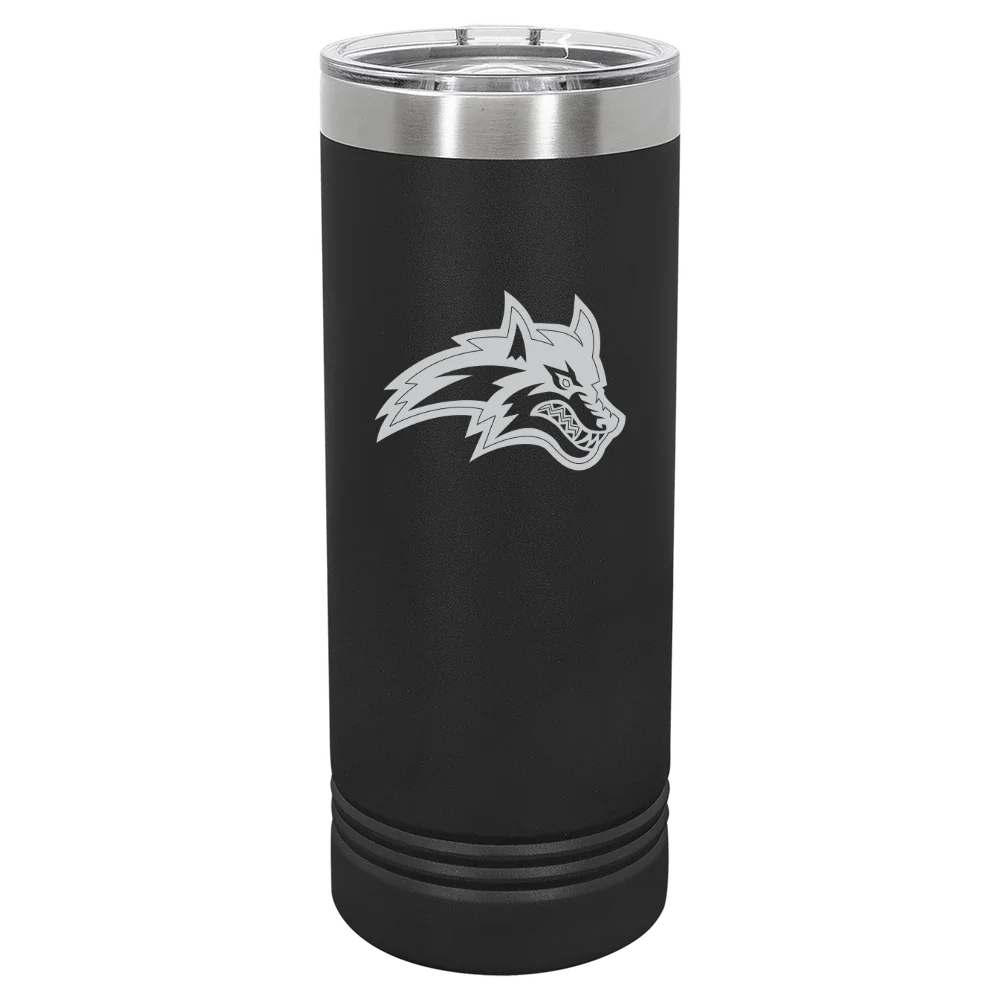 Stony Brook University Polar Camel 22 oz. Skinny Tumbler with Slider Lid
