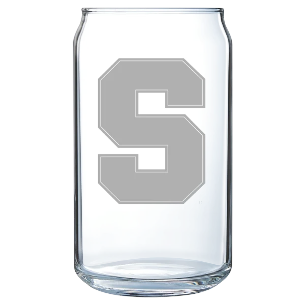 Syracuse University Polar Camel 16 oz. Can Glass