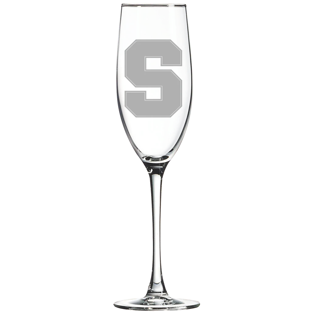 Syracuse University Polar Camel 8 oz. Champagne Flute