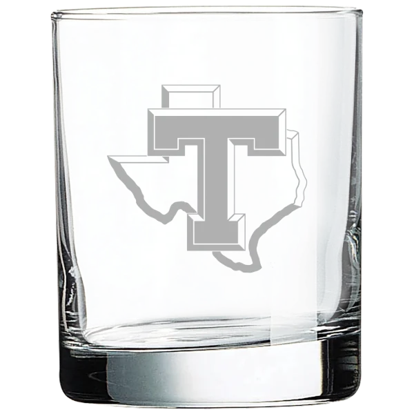 Tarleton State University Polar Camel 10 1/2 oz. On The Rocks Glass