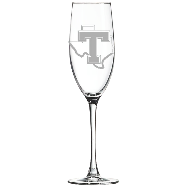 Tarleton State University Polar Camel 8 oz. Champagne Flute