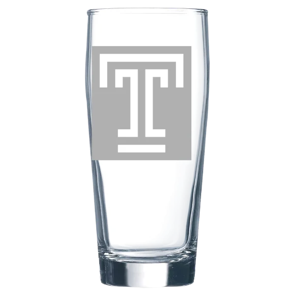 Temple University Polar Camel 16 oz. Willi Becher Beer Glass