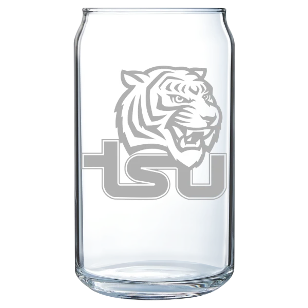 Tennessee State University Polar Camel 16 oz. Can Glass