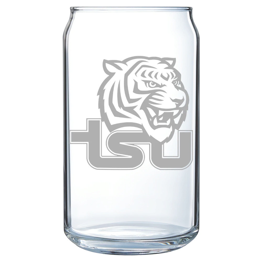 Tennessee State University Polar Camel 16 oz. Can Glass