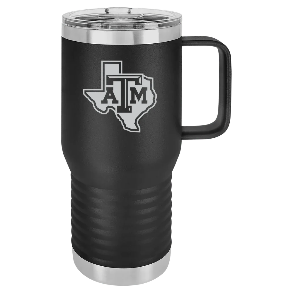 Texas A&M University, College Station Polar Camel 20 oz. Travel Mug with Slider Lid