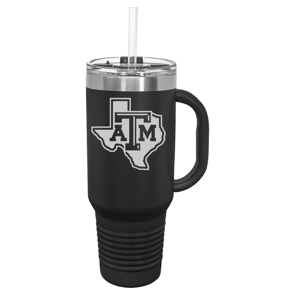 Texas A&M University, College Station Polar Camel 40 oz. Travel Mug with Snap Lid & Straw