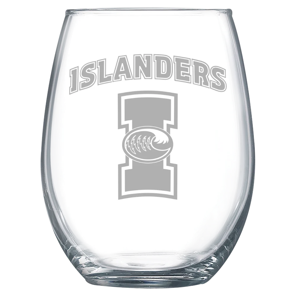 Texas A&M University-Corpus Christi Polar Camel 15 oz. Stemless Wine Glass