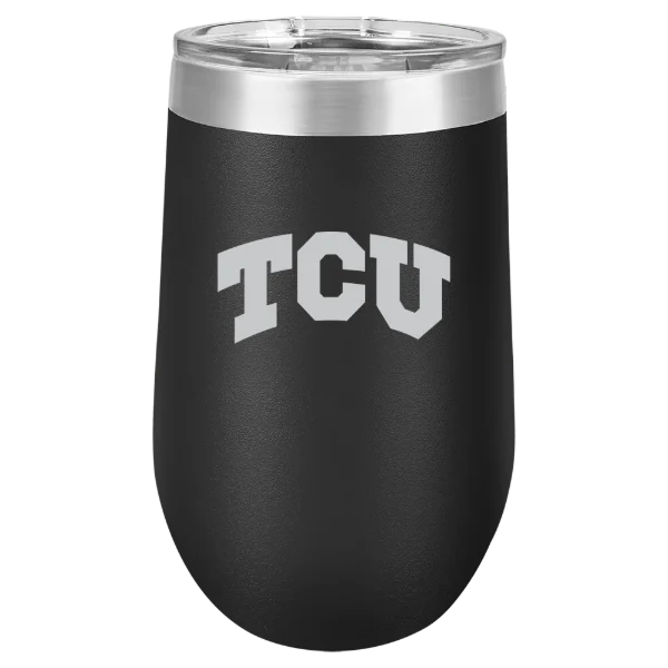 Texas Christian University Polar Camel 16 oz. Stemless Wine Tumbler