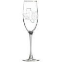 Texas Southern University Polar Camel 8 oz. Champagne Flute