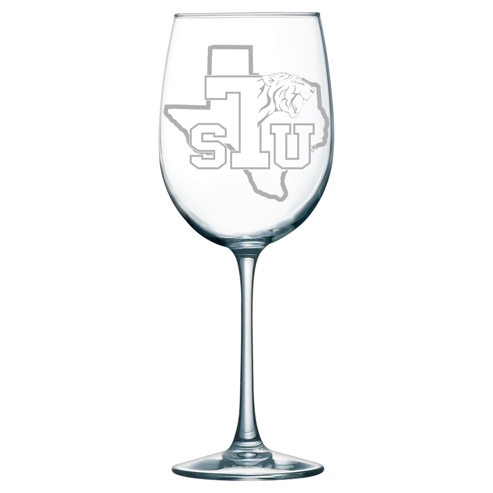 Texas Southern University Polar Camel 19 oz. Wine Glass