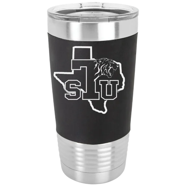 Texas Southern University Polar Camel 20 oz. Silicone Grip Tumbler with Standard Lid