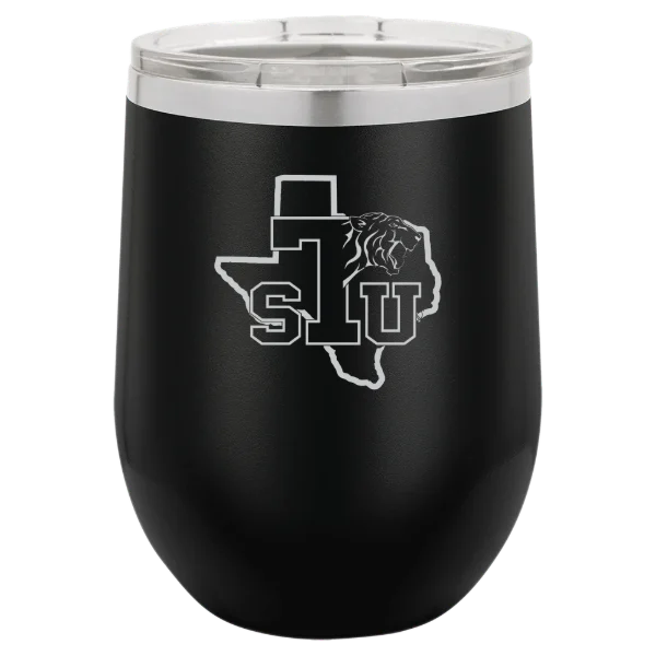 Texas Southern University Polar Camel 12 oz. Stemless Wine Tumbler