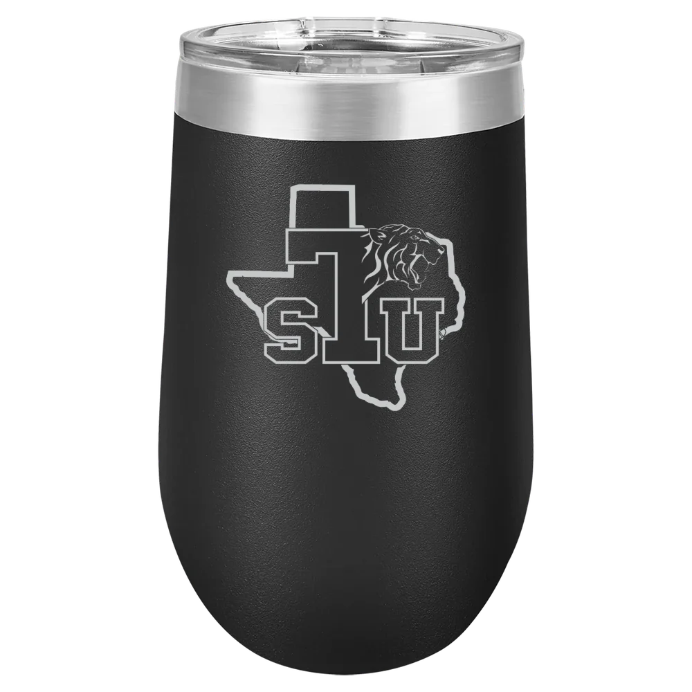 Texas Southern University Polar Camel 16 oz. Stemless Wine Tumbler
