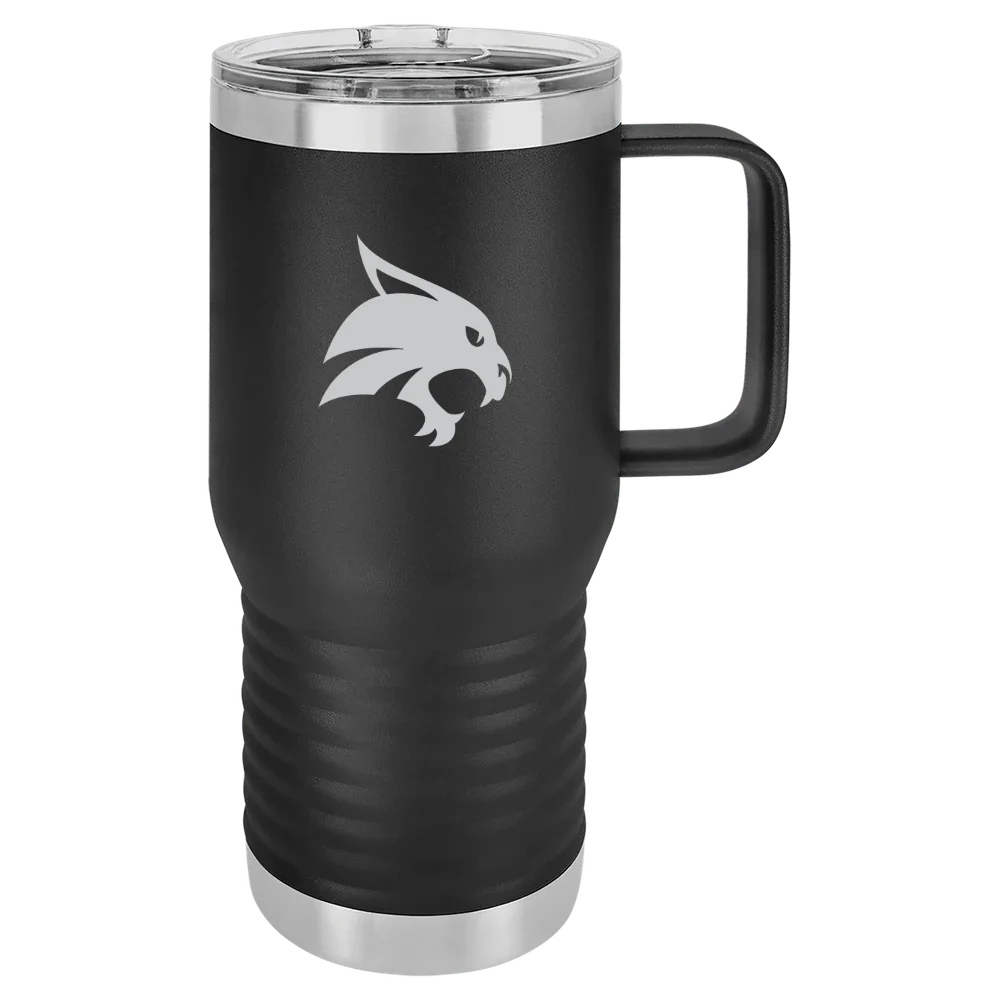 Texas State University Polar Camel 20 oz. Travel Mug with Slider Lid