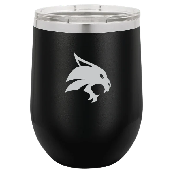 Texas State University Polar Camel 12 oz. Stemless Wine Tumbler