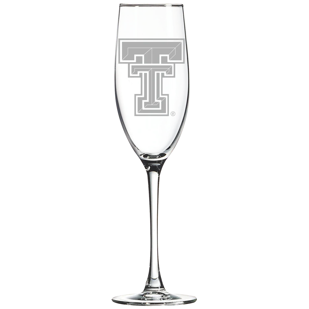 Texas Tech University Polar Camel 8 oz. Champagne Flute