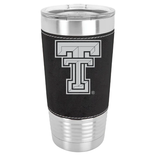 Texas Tech University Polar Camel 20 oz. Leatherette Grip Tumbler with Standard Lid