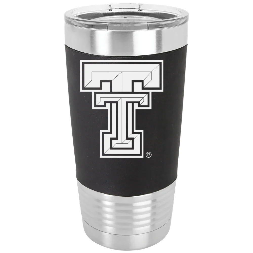 Texas Tech University Polar Camel 20 oz. Silicone Grip Tumbler with Standard Lid