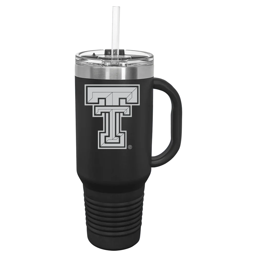 Texas Tech University Polar Camel 40 oz. Travel Mug with Snap Lid & Straw