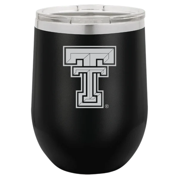 Texas Tech University Polar Camel 12 oz. Stemless Wine Tumbler