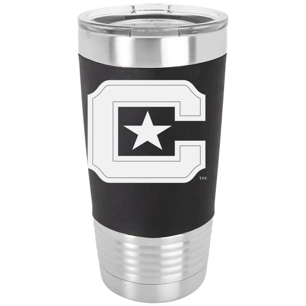 The Citadel Polar Camel 20 oz. Silicone Grip Tumbler with Standard Lid