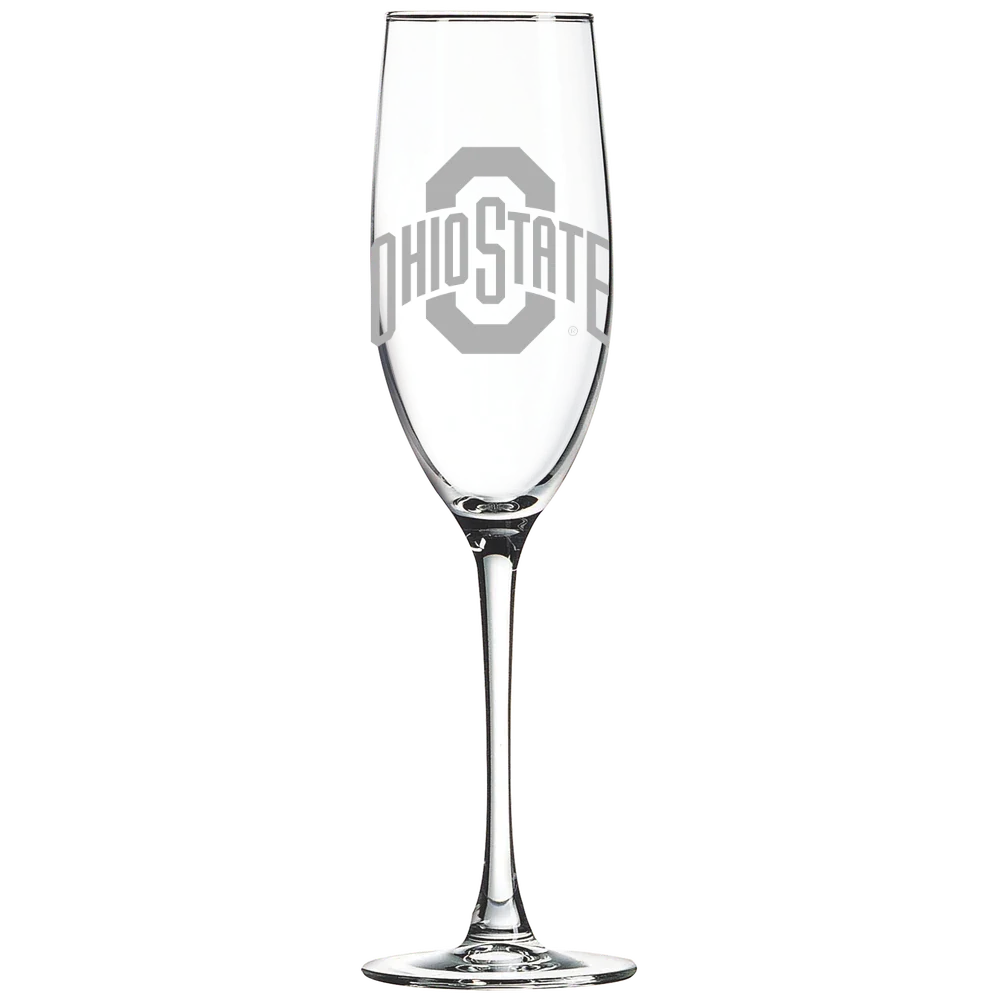 The Ohio State University Polar Camel 8 oz. Champagne Flute