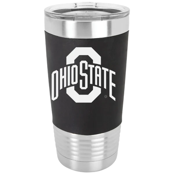 The Ohio State University Polar Camel 20 oz. Silicone Grip Tumbler with Standard Lid