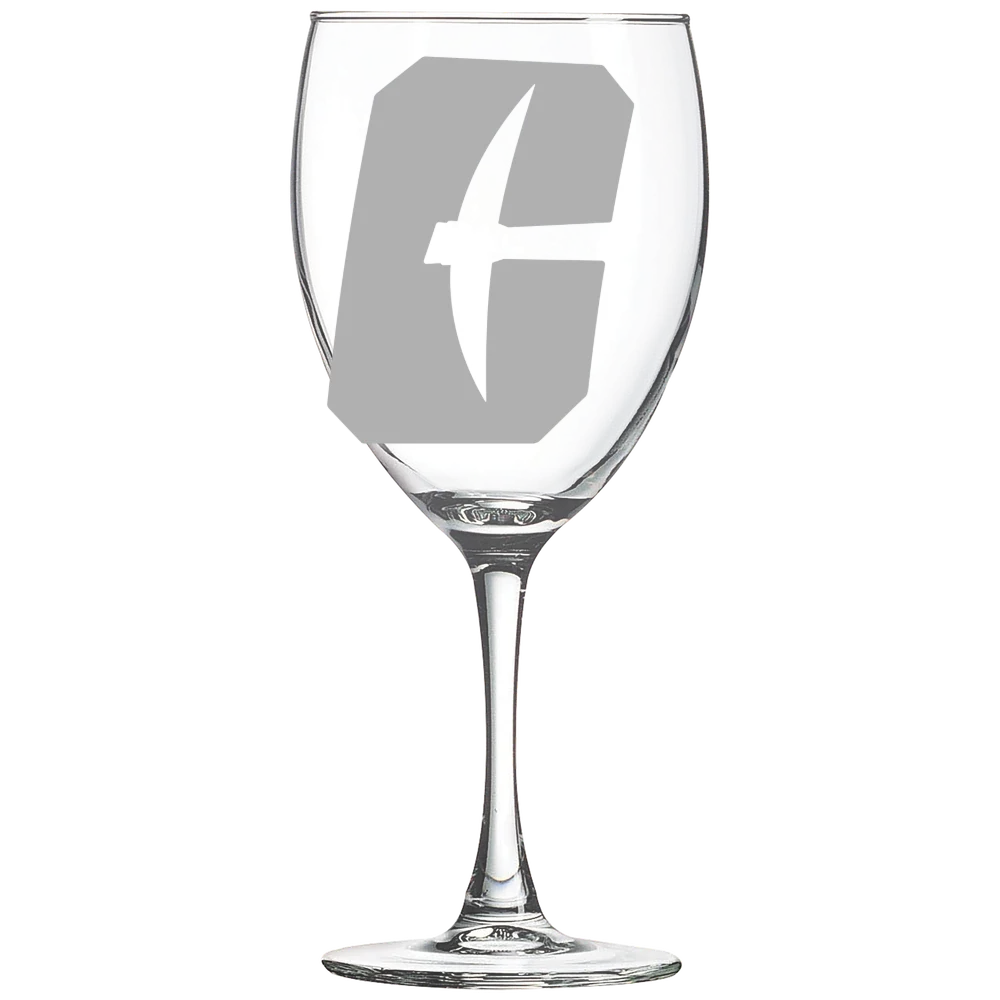 The University of North Carolina at Charlotte Polar Camel 10 1/2 oz. Wine Glass