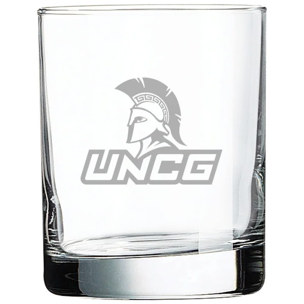 The University of North Carolina at Greensboro Polar Camel 10 1/2 oz. On The Rocks Glass