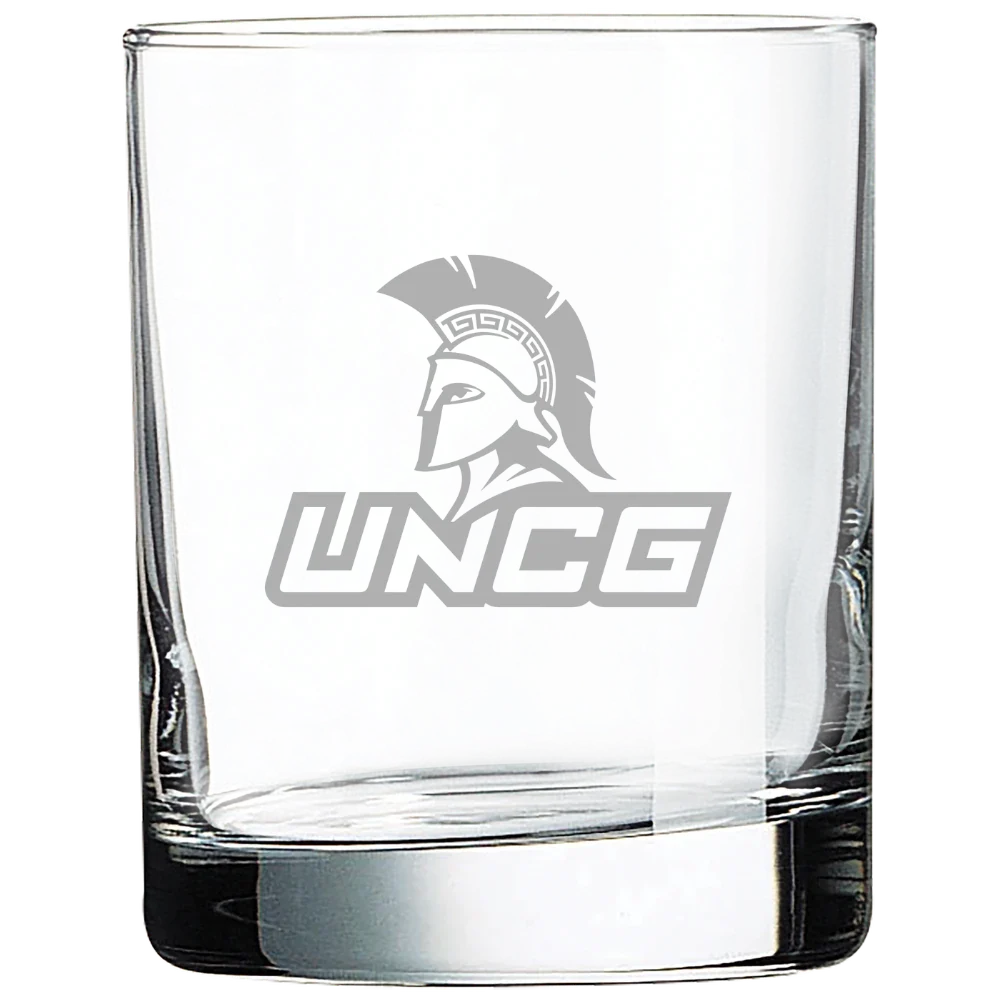 The University of North Carolina at Greensboro Polar Camel 10 1/2 oz. On The Rocks Glass