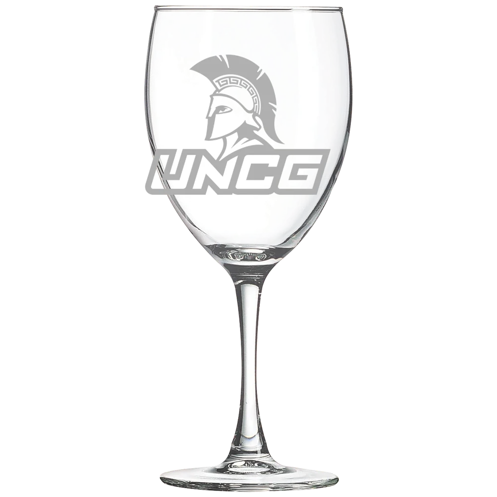 The University of North Carolina at Greensboro Polar Camel 10 1/2 oz. Wine Glass