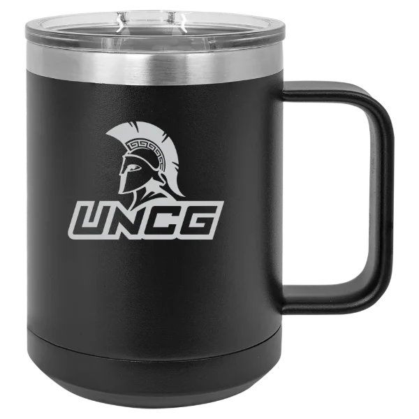The University of North Carolina at Greensboro Polar Camel 15 oz. Mug with Slider Lid