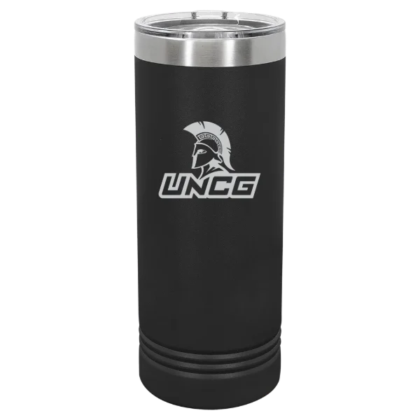The University of North Carolina at Greensboro Polar Camel 22 oz. Skinny Tumbler with Slider Lid