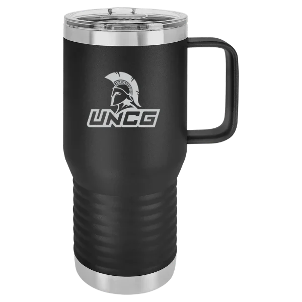 The University of North Carolina at Greensboro Polar Camel 20 oz. Travel Mug with Slider Lid