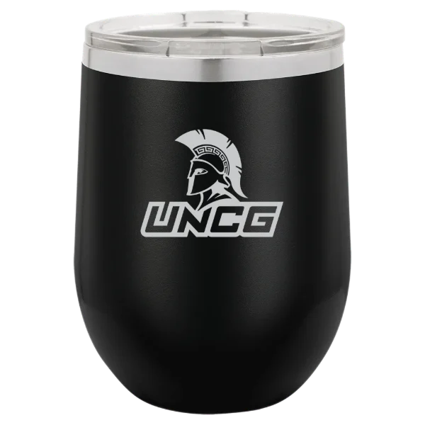 The University of North Carolina at Greensboro Polar Camel 12 oz. Stemless Wine Tumbler