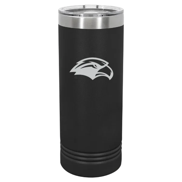 The University of Southern Mississippi Polar Camel 22 oz. Skinny Tumbler with Slider Lid