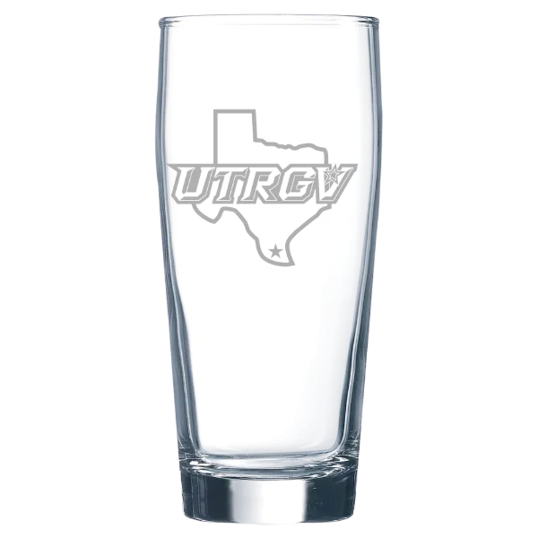The University of Texas Rio Grande Valley Polar Camel 16 oz. Willi Becher Beer Glass