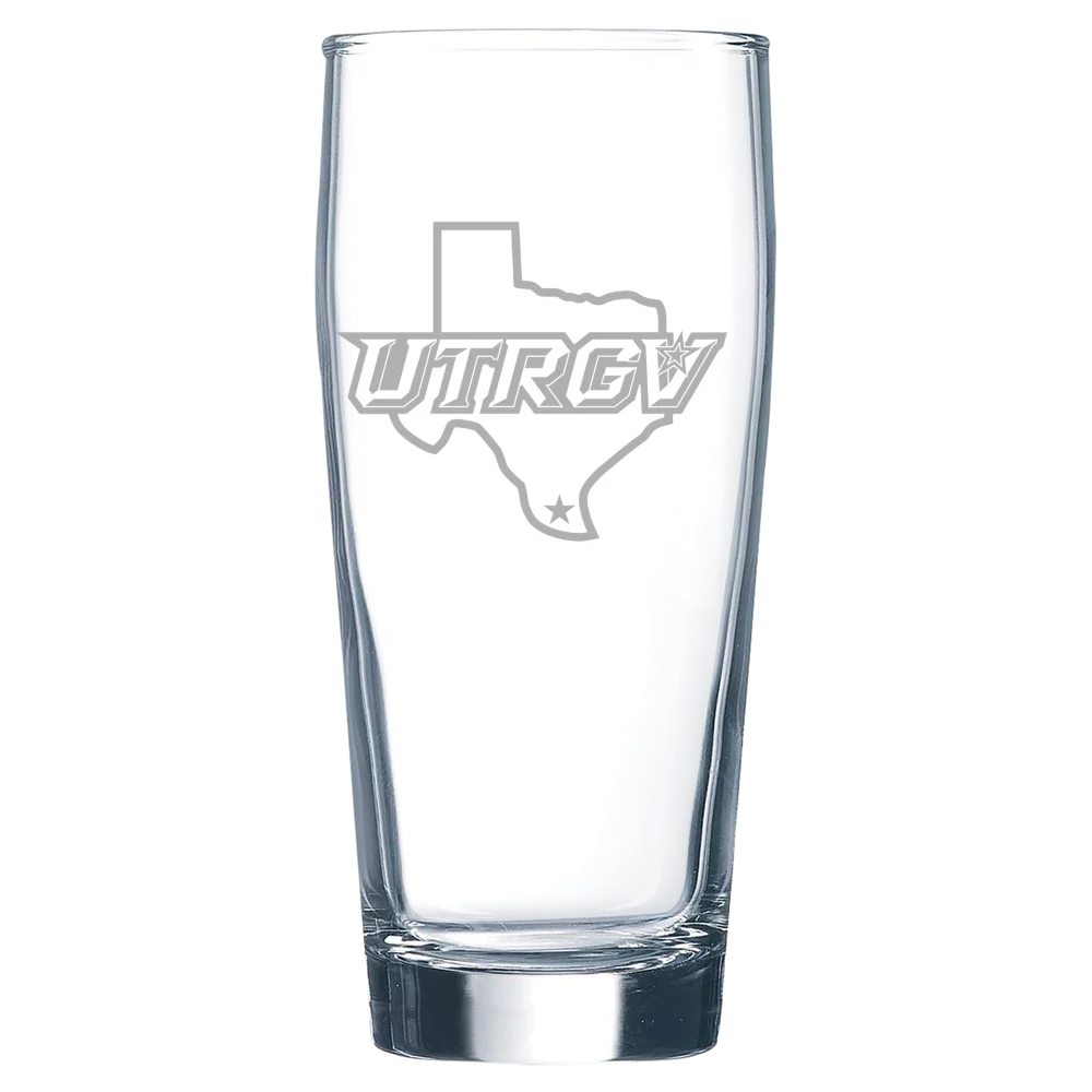 The University of Texas Rio Grande Valley Polar Camel 16 oz. Willi Becher Beer Glass