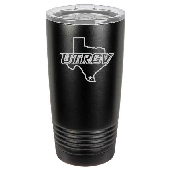 The University of Texas Rio Grande Valley Polar Camel 20 oz. Ringneck Tumbler with Standard Lid