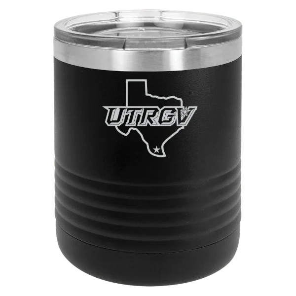 The University of Texas Rio Grande Valley Polar Camel 10 oz. Tumbler with Standard Lid
