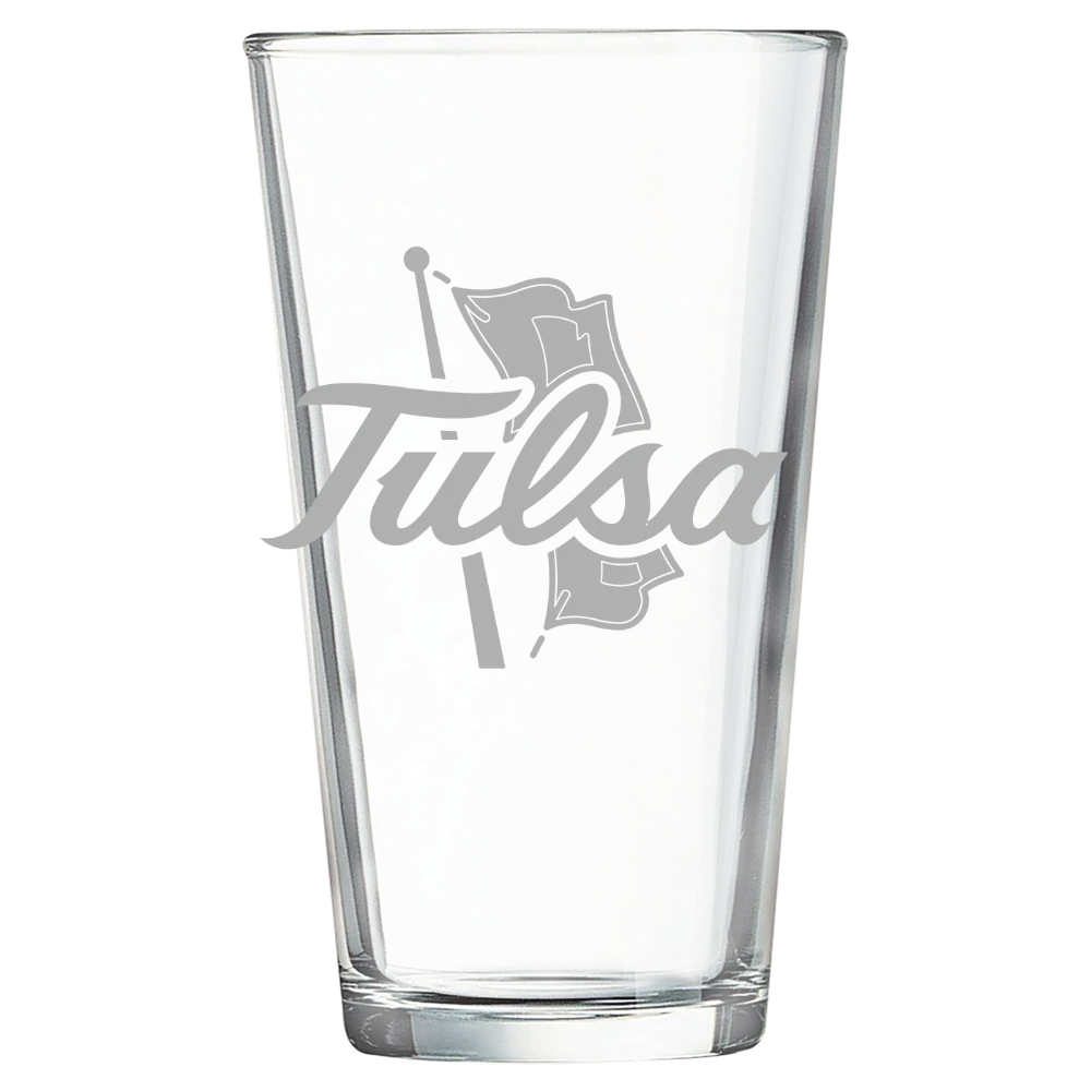 The University of Tulsa Polar Camel 16 oz. Pint Mixing Glass