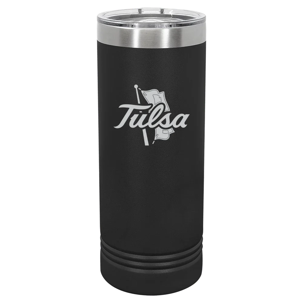 The University of Tulsa Polar Camel 22 oz. Skinny Tumbler with Slider Lid