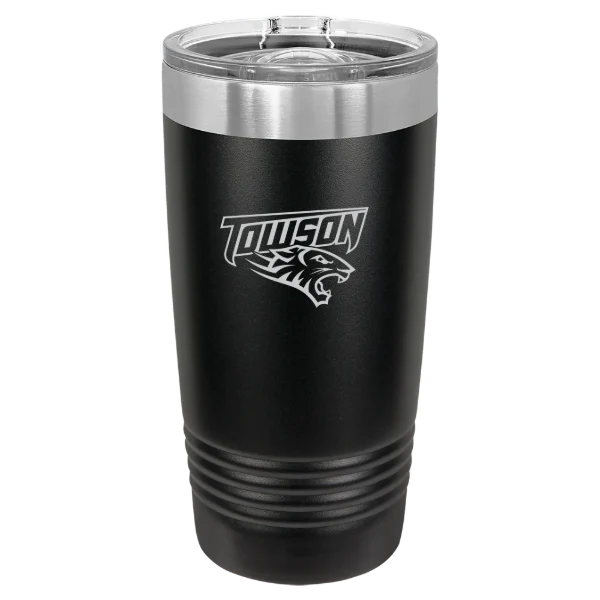 Towson University Polar Camel 20 oz. Ringneck Tumbler with Slider Lid